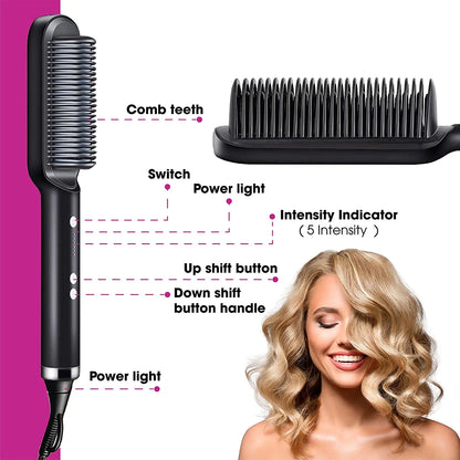 COSMOPRETTY™ Mini Hair Straightener Comb