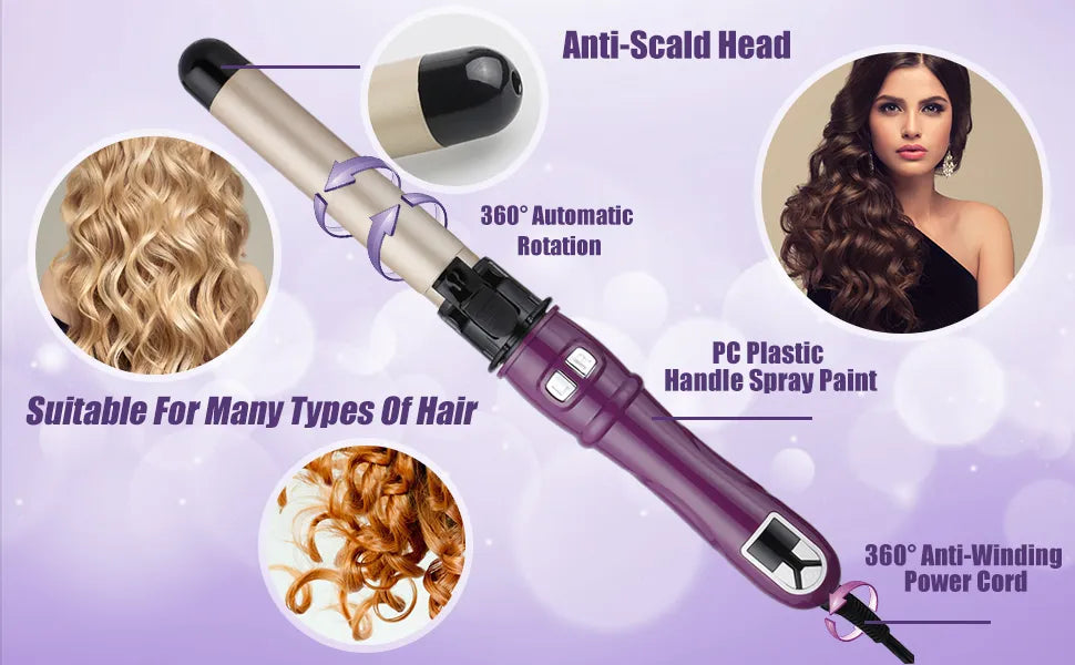 COSMOPRETTY™ 25/28/32mm Ceramic Barrel Hair Curlers